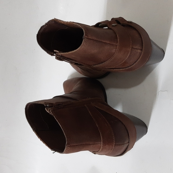 Bella Vita Women's Bronx Western  festival leather ankle Boots  7.5M rodeo Y2K - Picture 5 of 13